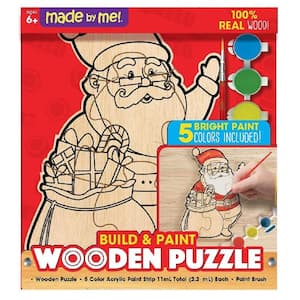 Santa Wooden Puzzle