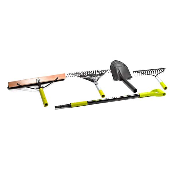 Sun Joe Switchstik 5-Piece Interchangeable Lawn and Garden Tool