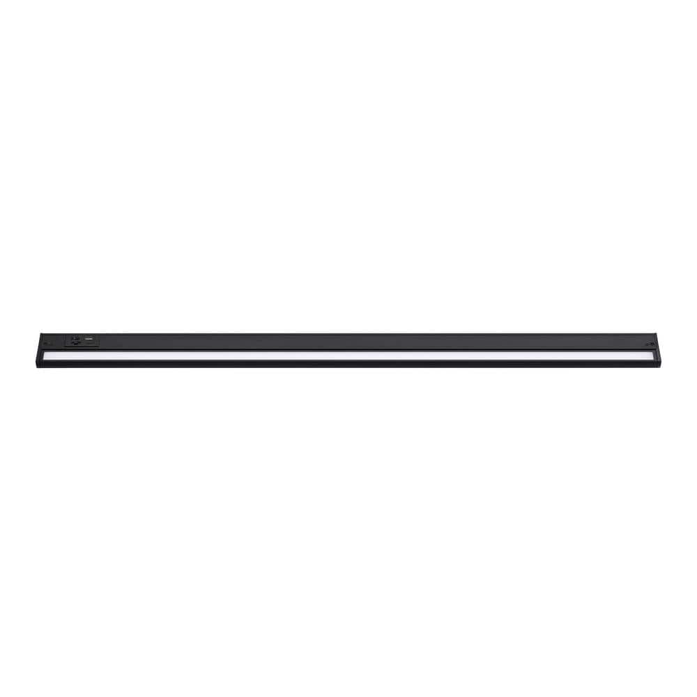 Elena 2.75 in. Hardwired Black Integrated LED Under Cabinet Light price history on PriceWatchPro