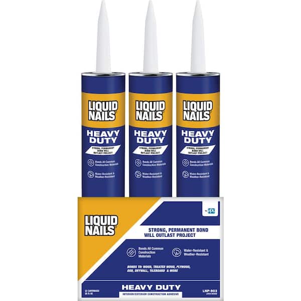 Liquid Nails 28 oz. Heavy Duty Construction Adhesive (12-Pack)