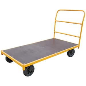 750 lbs. 5 ft. Steel Platform Utility Cart