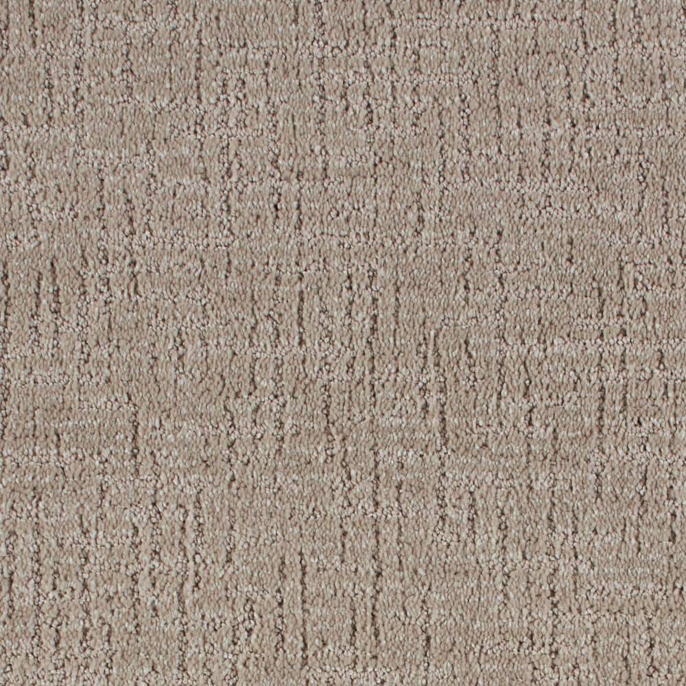 8 in. x 8 in. Pattern Carpet Sample - Truse -Color Storm Clouds