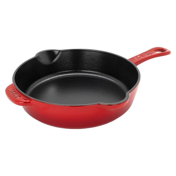 Cast Iron 8.5 in. Traditional Deep Skillet - Cherry