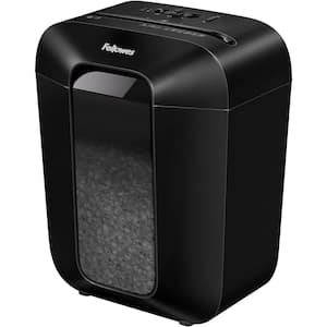 8-Sheet Micro-Cut Paper Shredder for Home and Office with 4.4 gal. Bin in Black