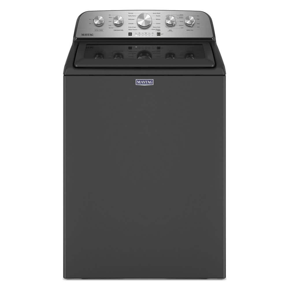 4.8 cu. ft. Top Load Washer in Volcano Black with Extra Power