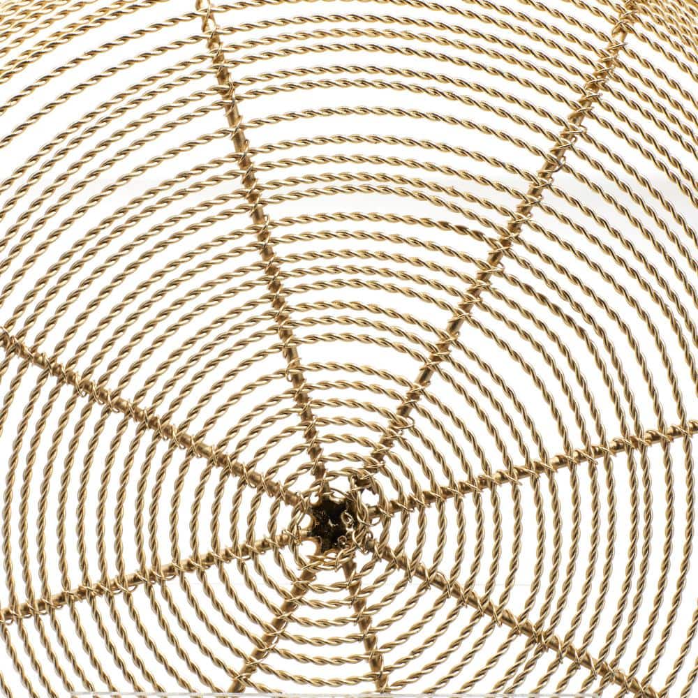 Gold Metal Wire Decorative Bowl Set, 9", 11", 13"