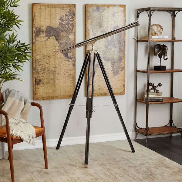 Litton Lane Silver Metal Telescope
