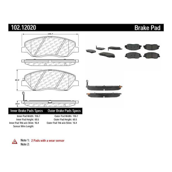 Centric Parts Disc Brake Pad Set