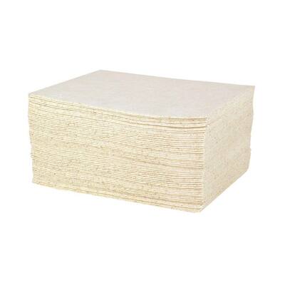 Oil Only Heavy-Duty 15 in. x 19 in. Absorbent Pads (100 Pads per Case)