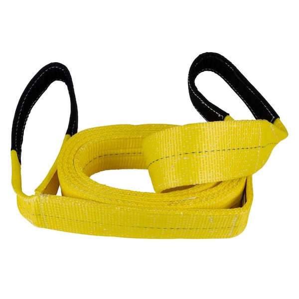 Sling Lifting Sling 1,2,3 ton White Flat Crane Lifting Strap Wear Resistant  Sling Lifting Durable Rigging Straps Carry Straps for Large Furniture