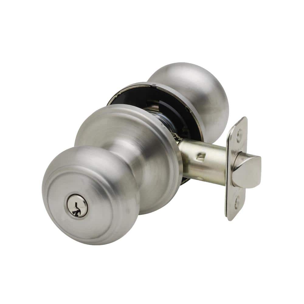 Colonial Satin Stainless Entry Door Knob price history on PriceWatchPro