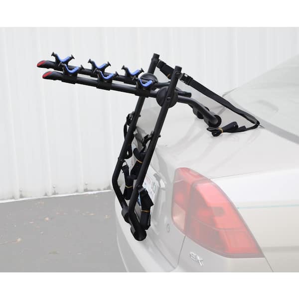 Trunk Mount 3 Bike Rack Bicycle Carrier Hatchback SUV Car Outdoor Qucik Release 