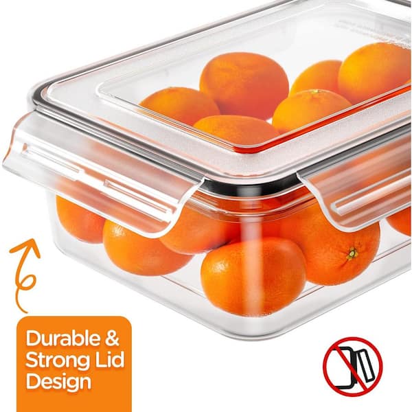 40-Piece Food Storage Containers with Lids Airtight 100% Leakproof PLA