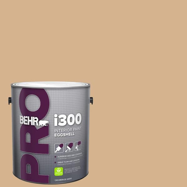 1 gal. #HDC-NT-04 Creme De Caramel Eggshell Interior Paint