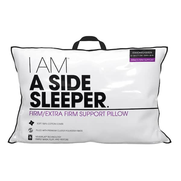 I AM Side Sleeper Down Alternative Standard Pillow