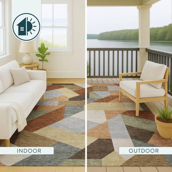 Addison Rugs Chantille Machine Washable Indoor/Outdoor Abstract