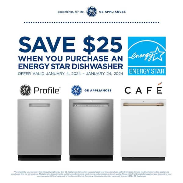 GE Profile™ Fingerprint Resistant Top Control with Stainless Steel Interior  Dishwasher with Microban™ Antimicrobial Protection with Sanitize Cycle