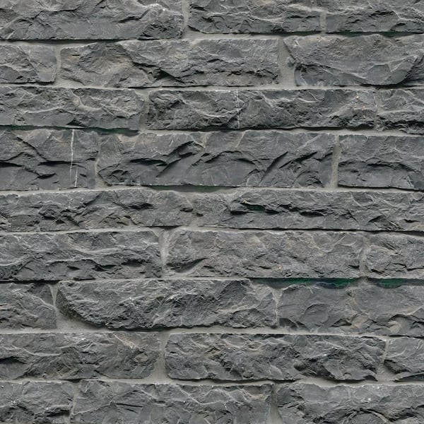 Midnight Canyon Ledgestone 5 in. W x 30 in. L Natural Limestone Wall Loose Veneer (100 sq. ft. / Pallet)
