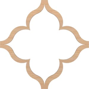 Large May Fretwork 3/8 in. x 6 ft. x 6 ft. Brown Wood Decorative Wall Paneling 1-Pack