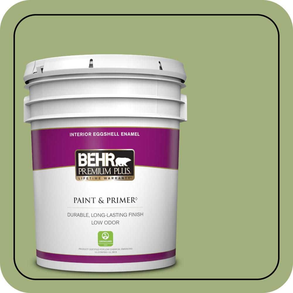 5 gal. #M360-5 Fresh Guacamole Eggshell Enamel Low Odor Interior Paint & Primer price history on PriceWatchPro