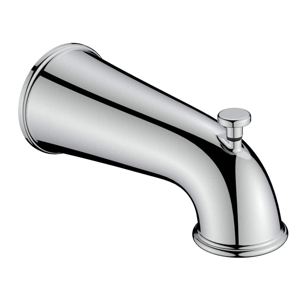GIVING TREE 7 in. Wall Mount SlipOn Tub Spout with Diverter Slip Fit