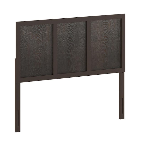 TAYLOR + LOGAN Dark Brown Full Headboard