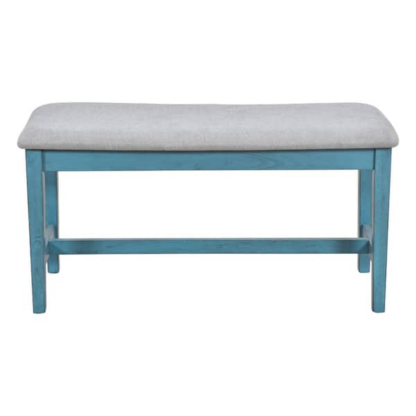 Teal dining best sale bench with back