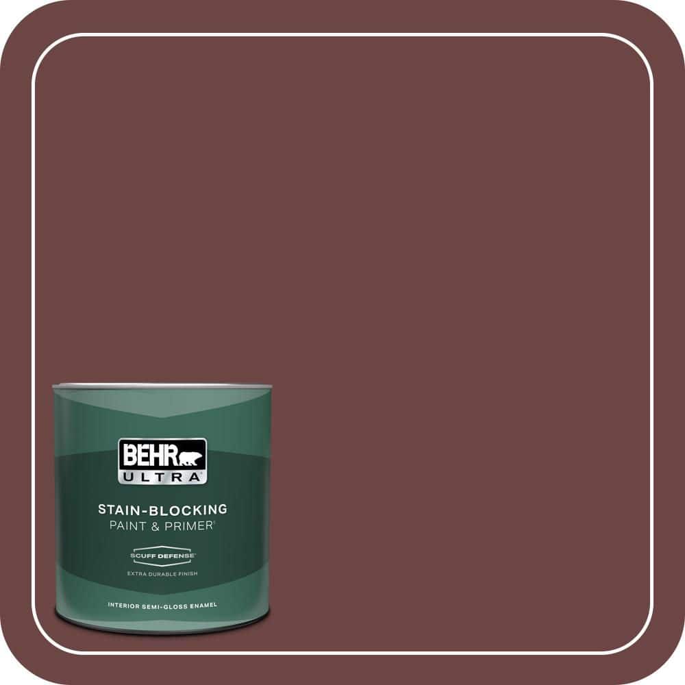 1 qt. #QE-08 Oxford Extra Durable Semi-Gloss Enamel Interior Paint & Primer price history on PriceWatchPro
