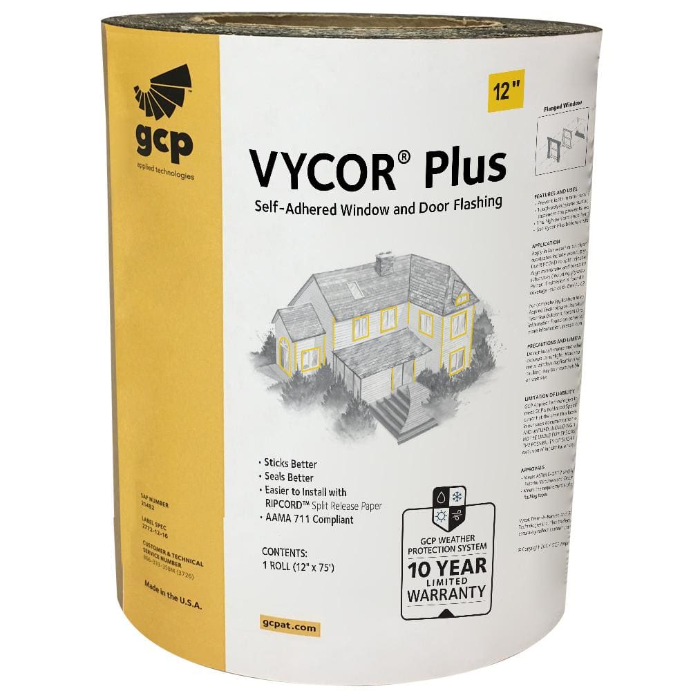 Grace 12 x 75' Vycor Plus Self-Adhered Flashing