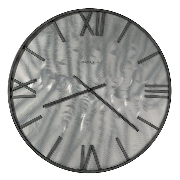 Howard Miller Reid Gallery Black Wall Clock