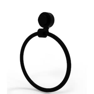 Venus Collection Towel Ring in Matte Black