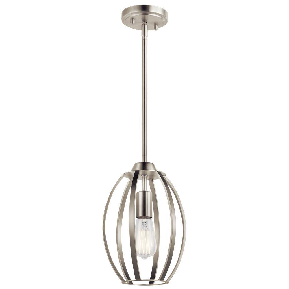 KICHLER Tao 1-Light Brushed Nickel 