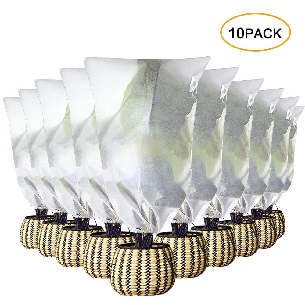 84 in. H x 72 in. W Plant Cover Sun and Frost Protection Rectangle Blanket 