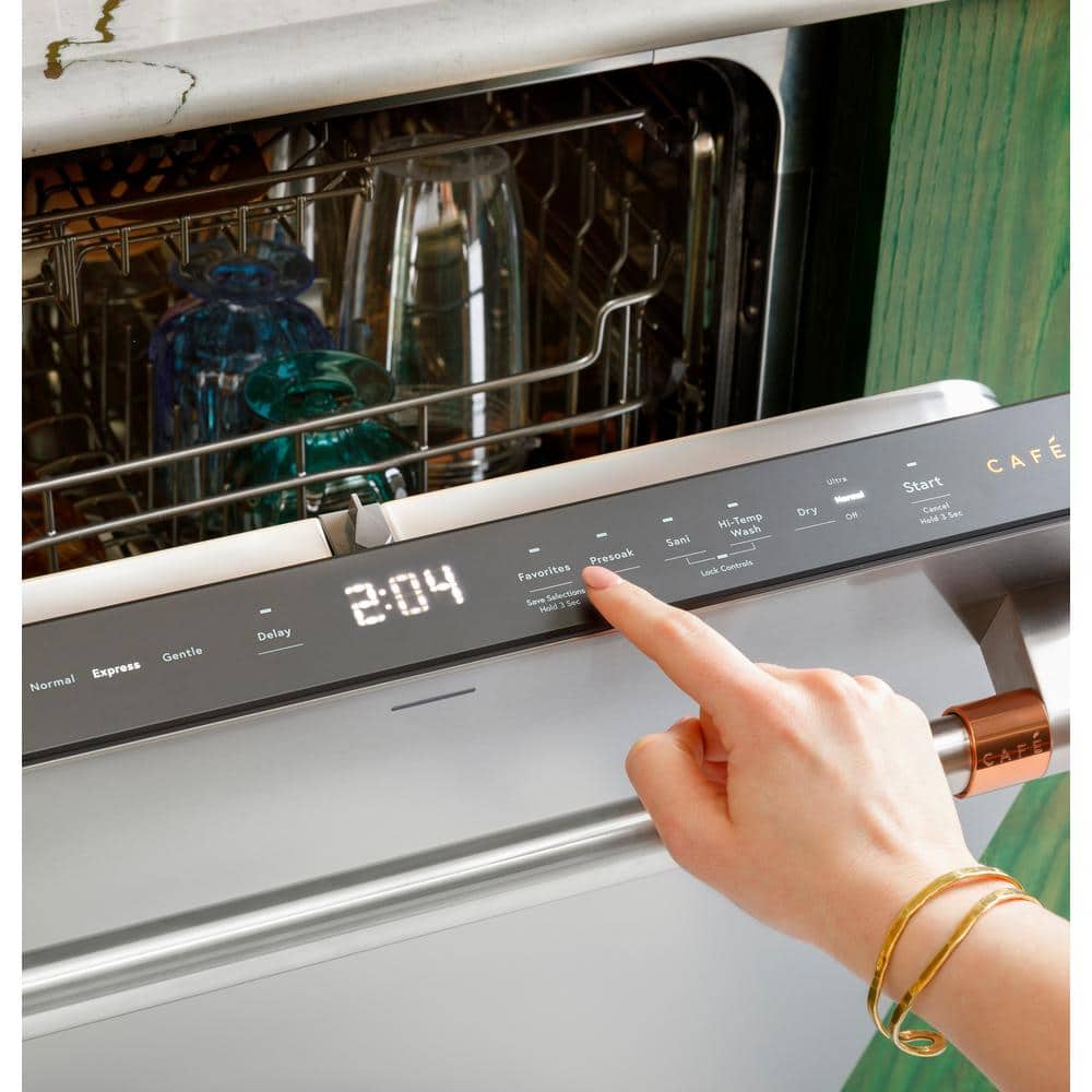 24-Inch Fingerprint Resistant Stainless Steel Smart Dishwasher