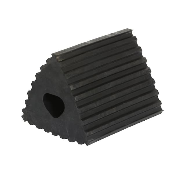 Vestil 6.5 in. x 4.75 in. x 4.25 in. Rubber Wheel Chock