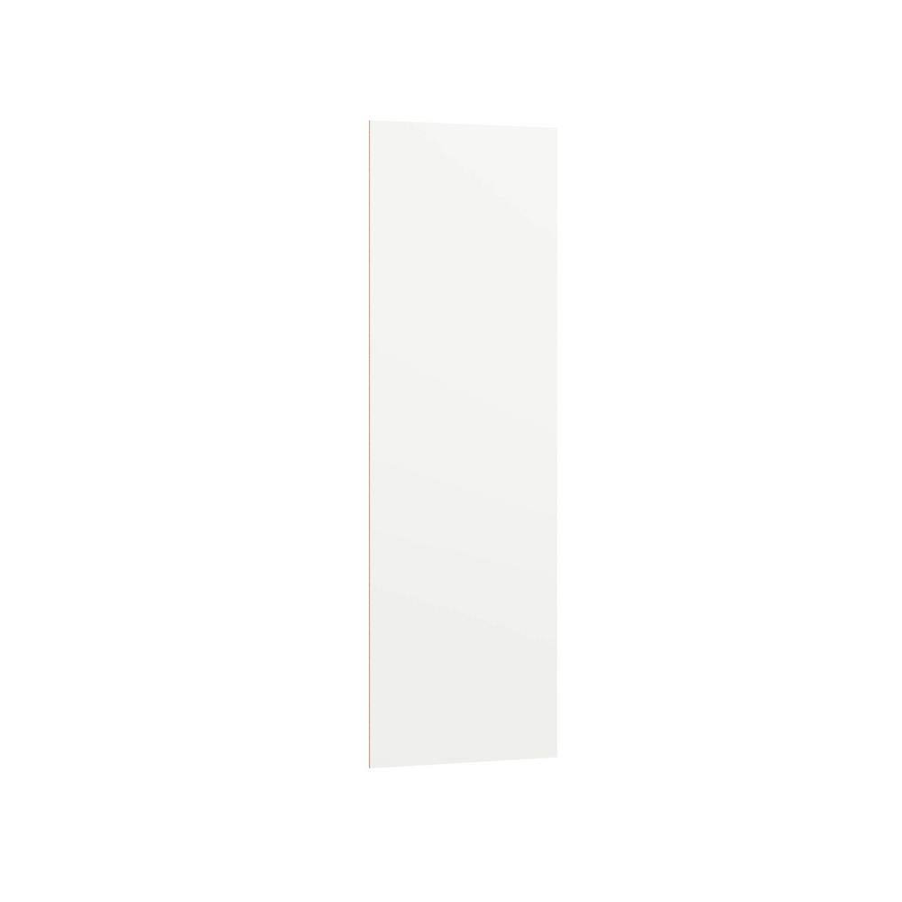 Hampton Bay 11.25 in. x 36 in. x 0.21 in. Wall and Base End Panel in Polar White
