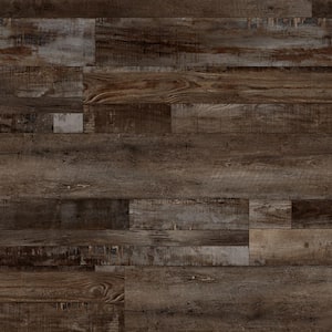 Woodland Driftwood 12 MIL x 7 in. W x 48 in. L Waterproof Click-Lock Vinyl Flooring (55-cases/1307.35 sq. ft./pallet