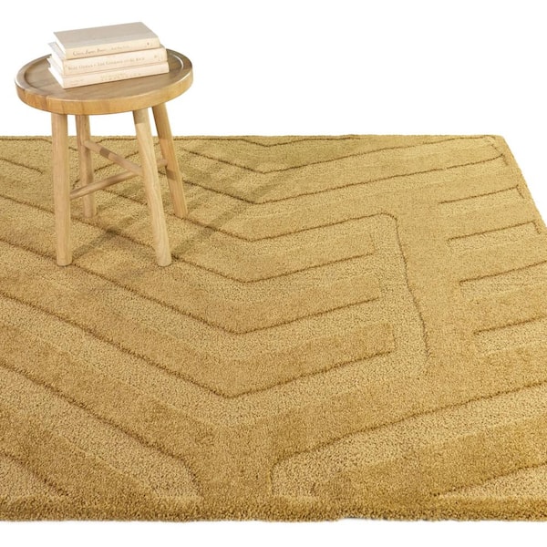Enea Cream 8 ft. x 10 ft. Stripe Area Rug