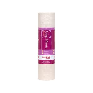Grip Prints Almond 12 in. x 10 ft. Non-Adhesive Shelf Liner (4-Rolls)
