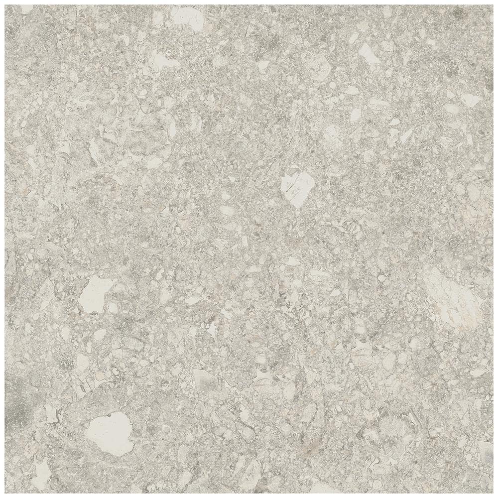 Ivy Hill Tile Rizzo 2.0 Silver 4 in. x 0.35 in. Matte Porcelain Floor ...