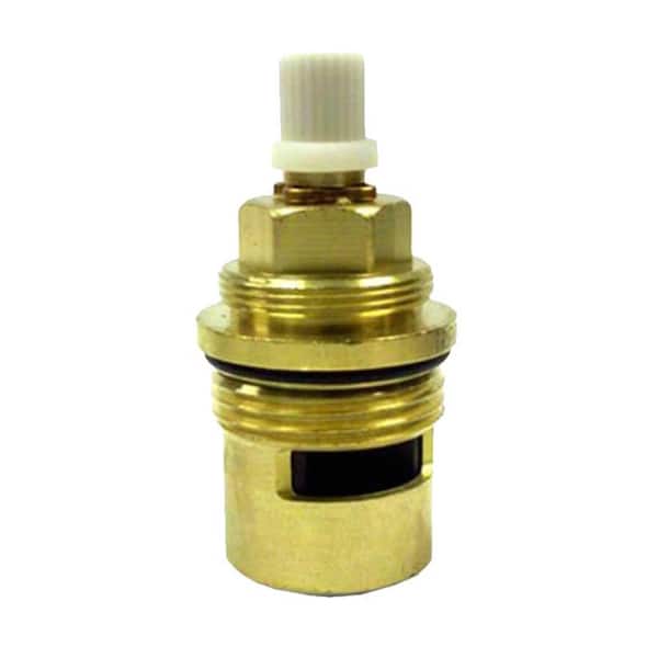 ¾ in. CARTRIDGE 1/4 TURN COUNTERCLOCKWISE OPENING (HOT SIDE LEVER HANDLE AND HOT AND COLD CROSS HANDLE)
