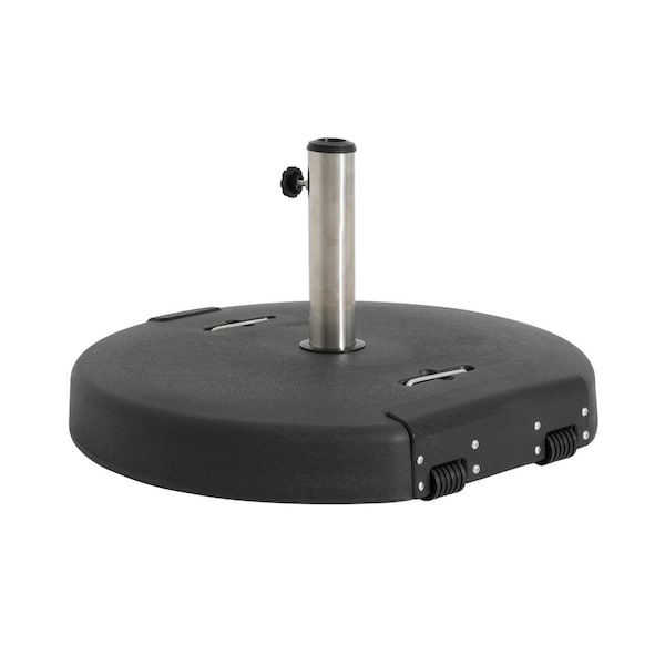 Mota 120.37 lbs. Concrete Outdoor Patio Umbrella Base in Black