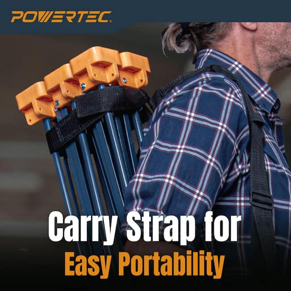 POWERTEC 36 in. H x 48 in. W x 48 in. L Heavy Duty Arachni Flex