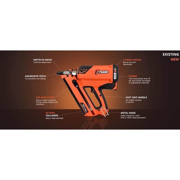 CF325XPRO 24 7.2-Volt Lithium-Ion Battery 3-1/4 in. 30 Degree Gas Powered Cordless Strip Load Framing Nailer