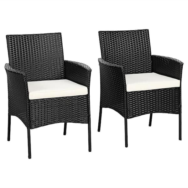 White Cushions M67, White Wicker Dining Chairs Uk