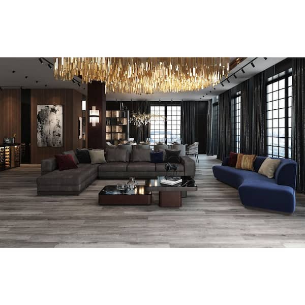 EverLux Basic Clawson Oak 0.31 in. T x 1.96 in. W x 94.5 in. L T Molding