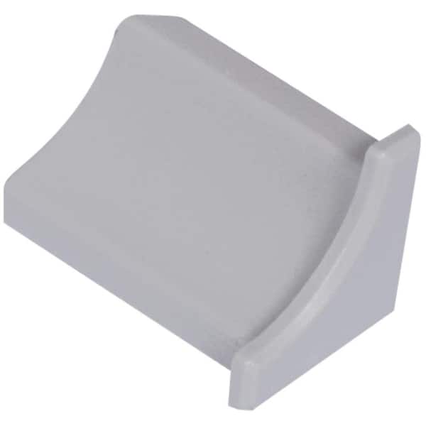 Schluter Dilex-PHK Classic Grey 9/16 in. x 1 in. PVC End Cap