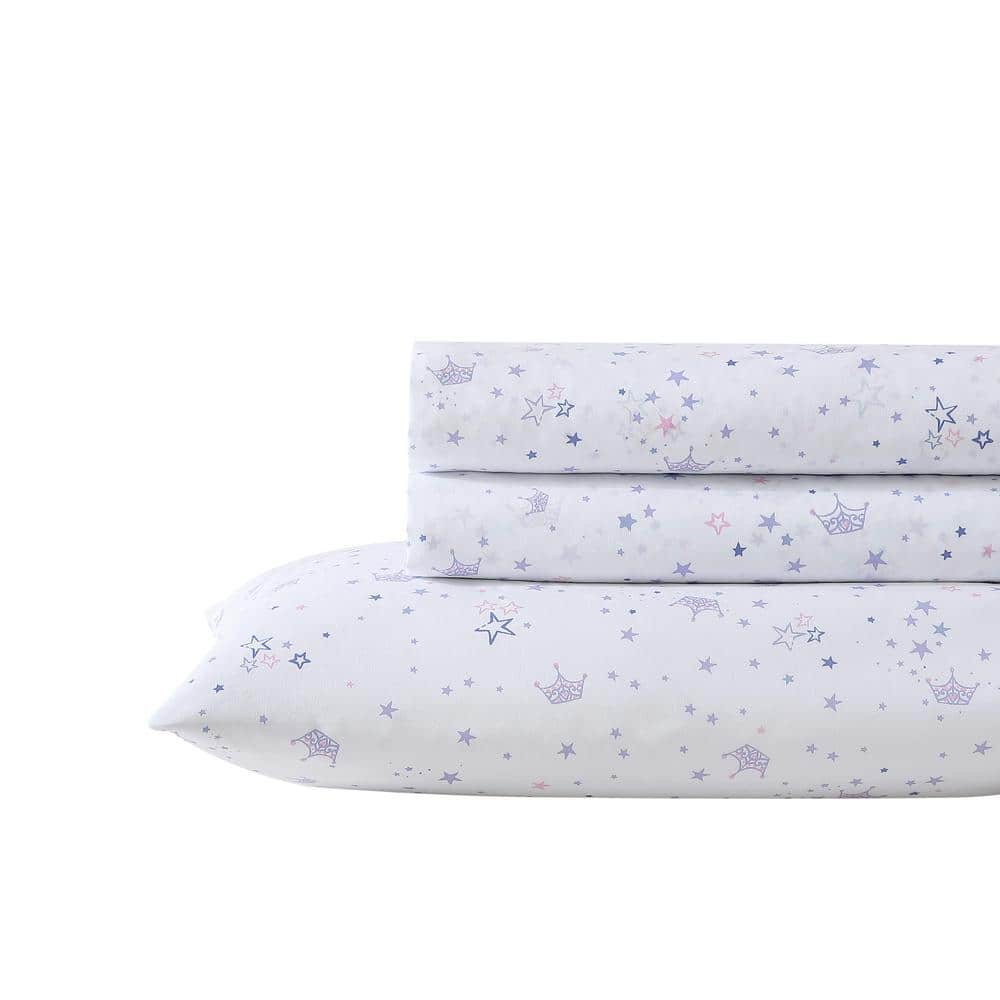 Dancing Stars 3-Piece Purple Microfiber TwinXL Sheet Set price history on PriceWatchPro