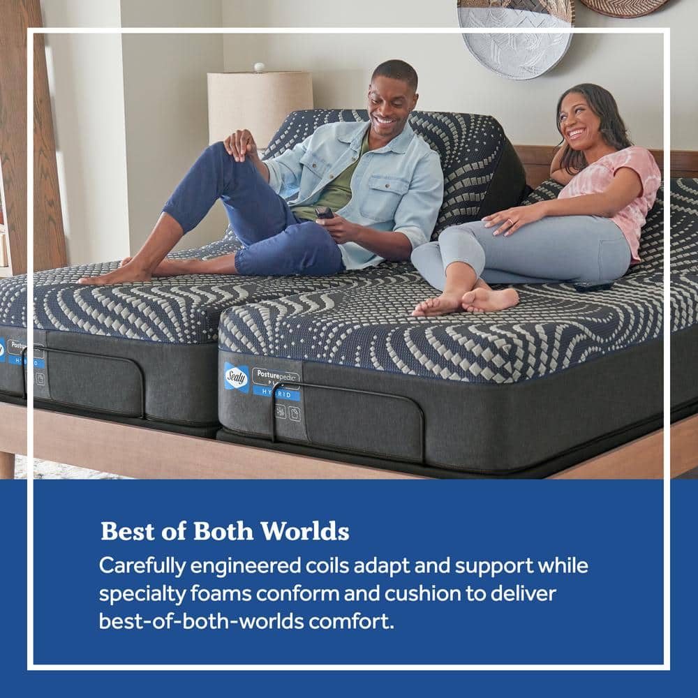 King Size 13" Medium Hybrid Gel Memory Foam Innerspring Mattress