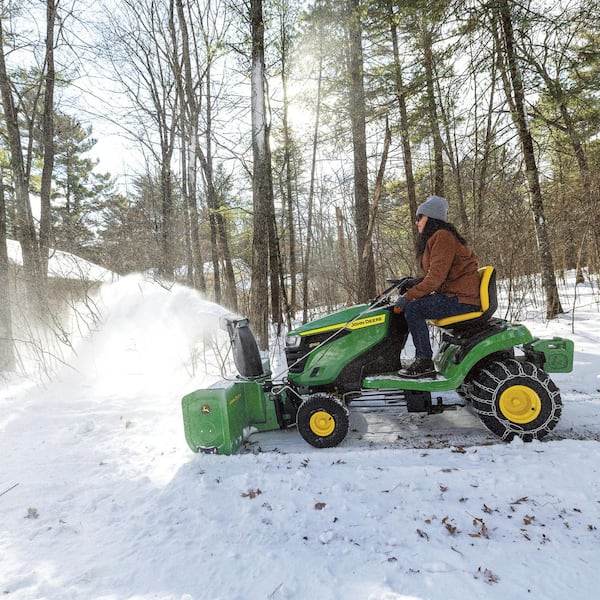 44 in. Two-Stage Snow Blower Attachment Complete Package for 100 Series Tractors with 42 in. or 48 in. Decks